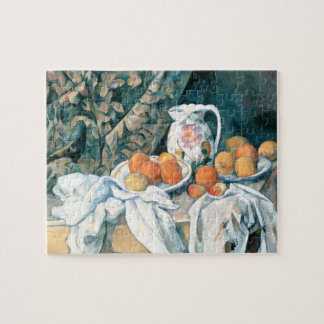 Stillleben mit Vorhang von Cezanne Puzzle