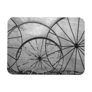 Stillleben mit Wagenrad Magnet