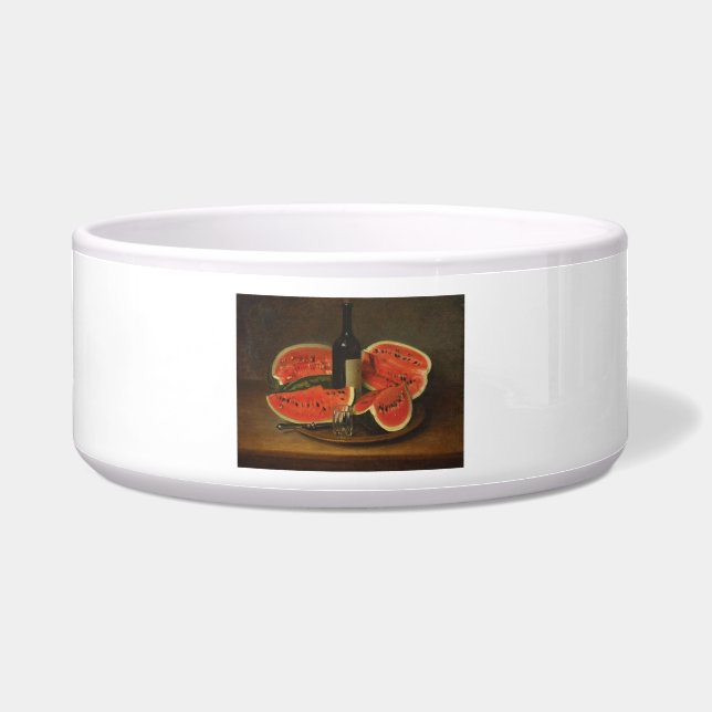 Stillleben mit Wassermelonen (von Constantin Stahi Napf (Vorderseite)