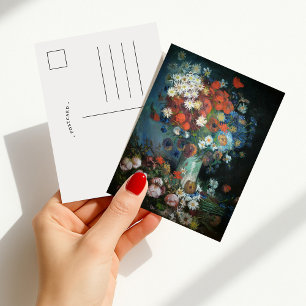 Stillleben mit Wiese-Blume Vincent van Gogh Postkarte