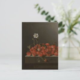 Stillleben mit wilden Erdbeeren, 17. Postkarte