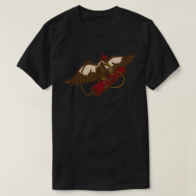 Stillleben mit Woodpecker T-Shirt (Design vorne)