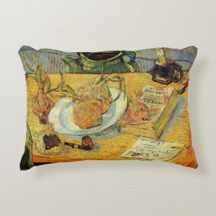 Stillleben mit Zeichenbrett von Vincent van Gogh Dekokissen