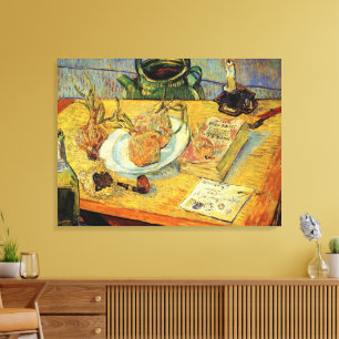 Stillleben mit Zeichenbrett von Vincent van Gogh Leinwanddruck
