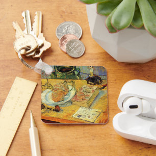 Stillleben mit Zeichenbrett von Vincent van Gogh Schlüsselanhänger