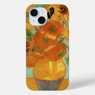Stillleben mit zwölf Sonnenblumen von Vincent van iPhone 15 Hülle
