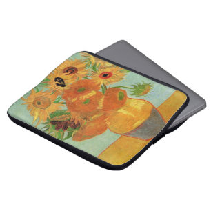 Stillleben mit zwölf Sonnenblumen von Vincent van Laptopschutzhülle
