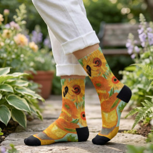 Stillleben mit zwölf Sonnenblumen von Vincent van Socken