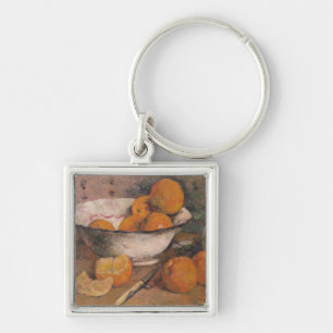Stillleben Paul Gauguins   mit Orangen, 1881 Schlüsselanhänger