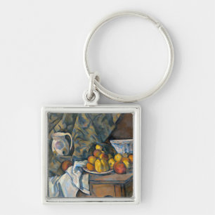 Stillleben Pauls Cezanne mit Äpfeln und Schlüsselanhänger