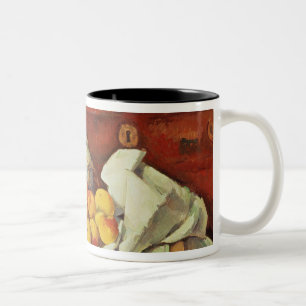 Stillleben Pauls Cezanne mit Kommode, Zweifarbige Tasse