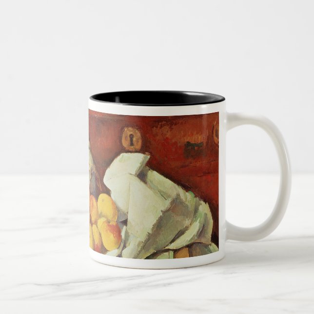 Stillleben Pauls Cezanne | mit Kommode, Zweifarbige Tasse (Rechts)