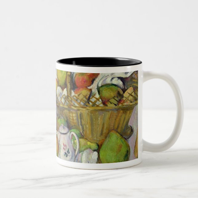Stillleben Pauls Cezanne | mit Korb, 1888-90 Zweifarbige Tasse (Rechts)