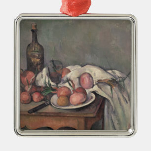 Stillleben Pauls Cezanne mit Zwiebeln, c.1895 Ornament Aus Metall