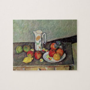 Stillleben Pauls Cezanne   Paul Cezanne   mit Puzzle