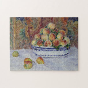 Stillleben Pierres Auguste Renoir   mit Pfirsichen Puzzle