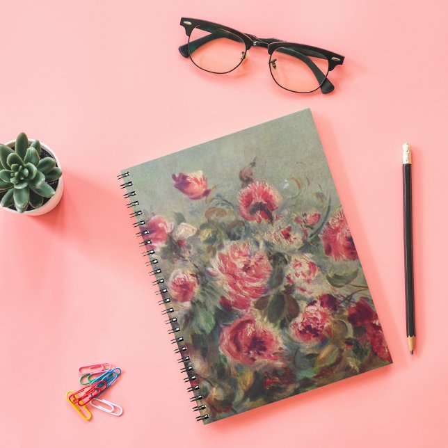 Stillleben, Rose des Vargemont | Renoir Notizblock (Von Creator hochgeladen)