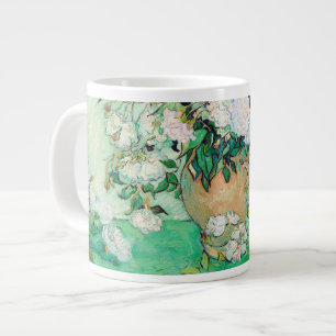 Stillleben Rose in einer Vase von Vincent van Gogh Jumbo-Tasse