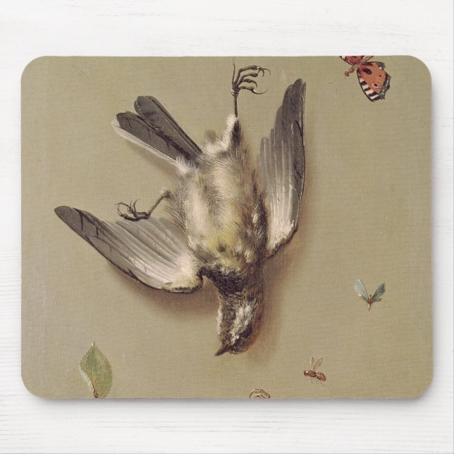Stillleben toten Vögel und der Kirschen, 1712 Mousepad (Vorne)