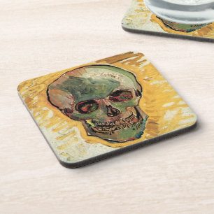 Stillleben Totenkopf von Vincent van Gogh Untersetzer