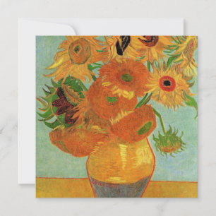 Stillleben - Vase mit zwölf Sonnenblumen, van Gogh