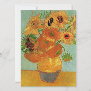 Stillleben - Vase mit zwölf Sonnenblumen, van Gogh