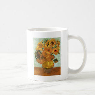 Stillleben - Vase mit zwölf Sonnenblumen, Vincent Kaffeetasse
