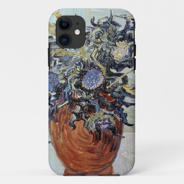 Stillleben Vincent van Goghs | mit Disteln, 1890 Case-Mate iPhone Hülle (Rückseite)