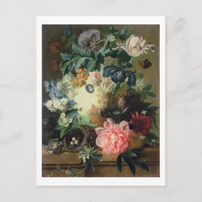 Stillleben von Blume 2 Postkarte (Vorderseite)