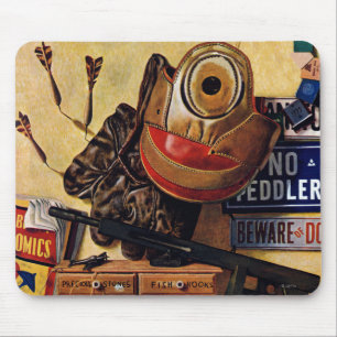 Stillleben von Spielzeug Mousepad