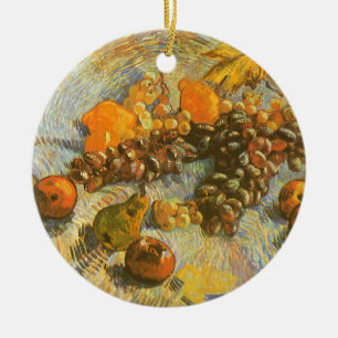 Stillleben von Vincent van Gogh, Vintage Kunst Keramikornament
