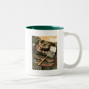 Stillleben Zweifarbige Tasse