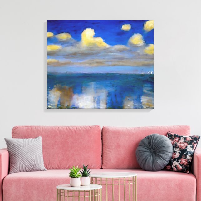 Stillmeer | Emil Nolde | Leinwanddruck (Insitu (Wohnzimmer))