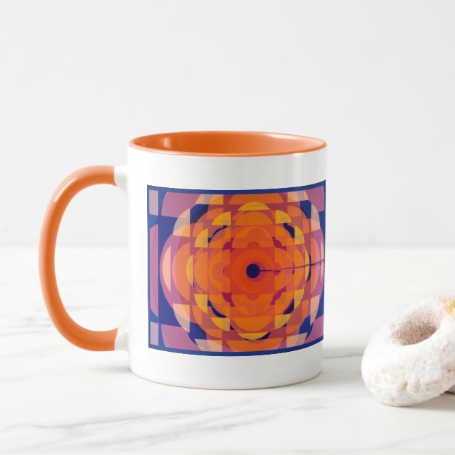 Stillogos der CBC-1970er Tasse (Mit Donut)