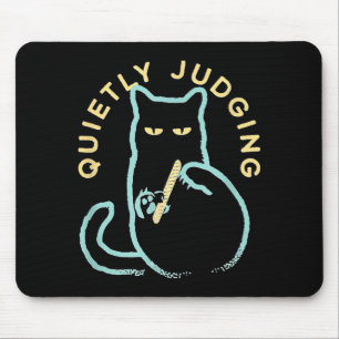 Stillschweigend lustige Neuheit Katzenliebhaber Ka Mousepad