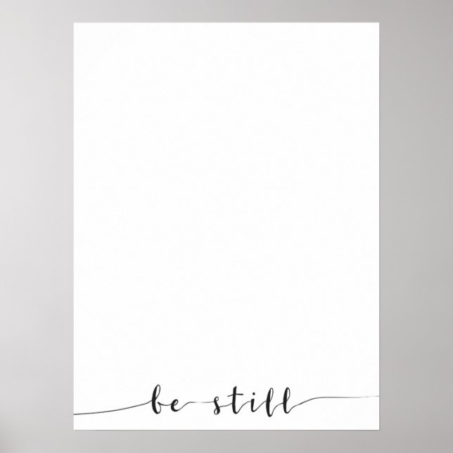 Stillstand Poster (Vorne)