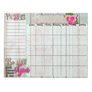 Stillstand Schreibtisch Kalender-Notepad Notizblock