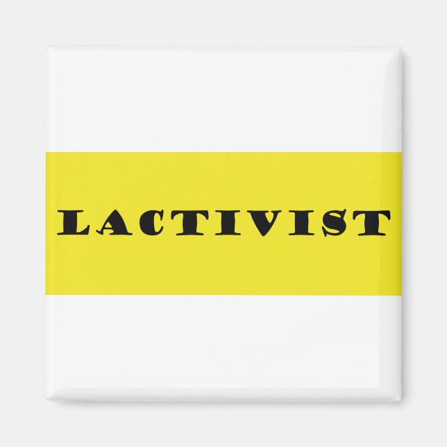 Stillstandsaktivistin Magnet (Vorne)