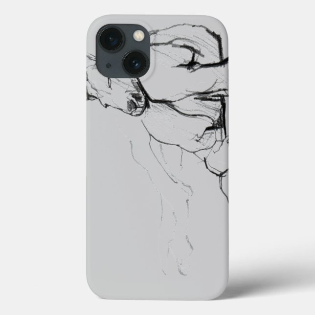 Stillstehender Athlet Case-Mate iPhone Hülle (Rückseite)
