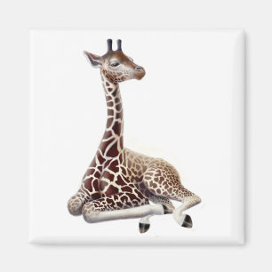 Stillstehender Giraffen-Magnet Magnet