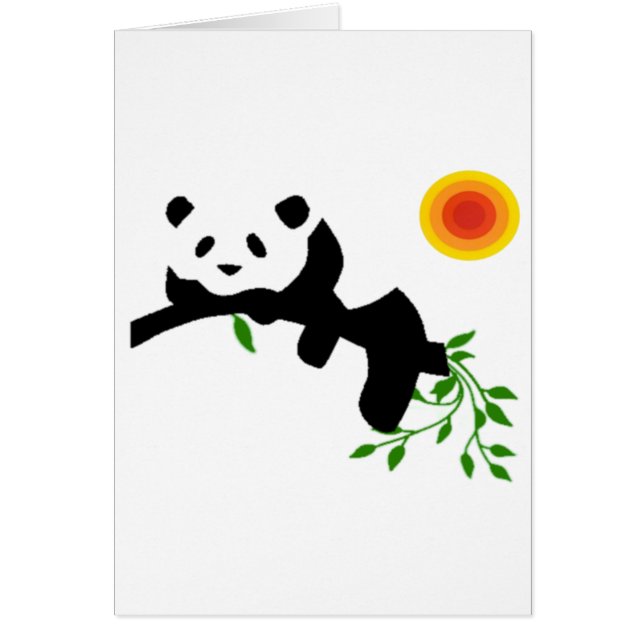 Stillstehender Panda (Vorne)