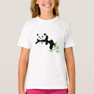 Stillstehender Panda T-Shirt