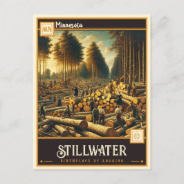 Stillwater, Minnesota | VINTAG Postkarte