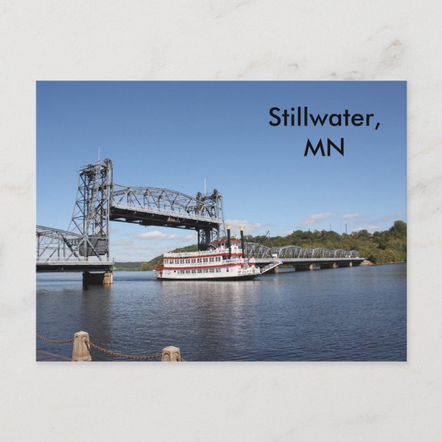 Stillwater, MN Postkarte (Vorderseite)