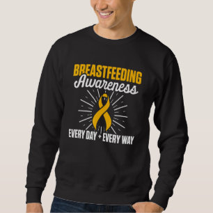 Stillzeit Bewusstsein Träumen Muttermilch Lacta Sweatshirt