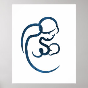 Stillzeit Mutter Poster