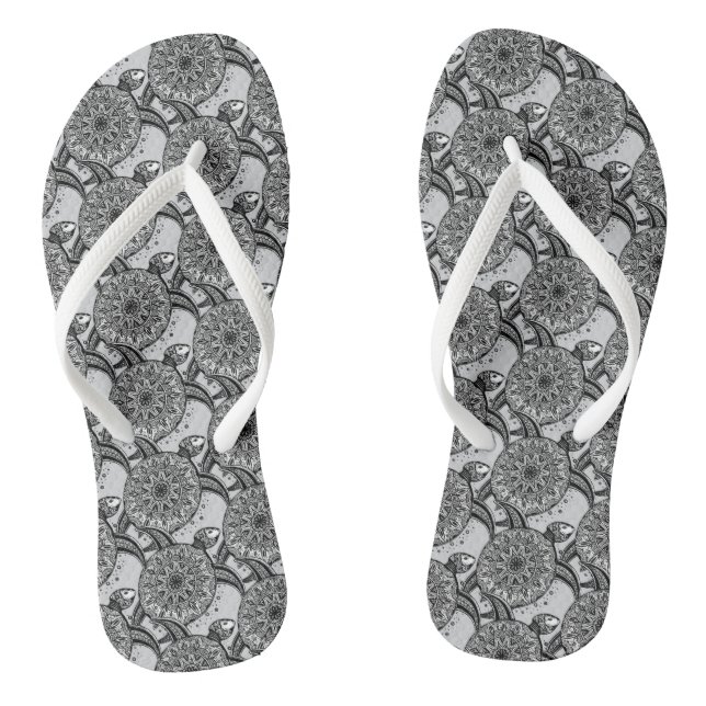 Stilschildkröte Flip Flops (Fußbett)