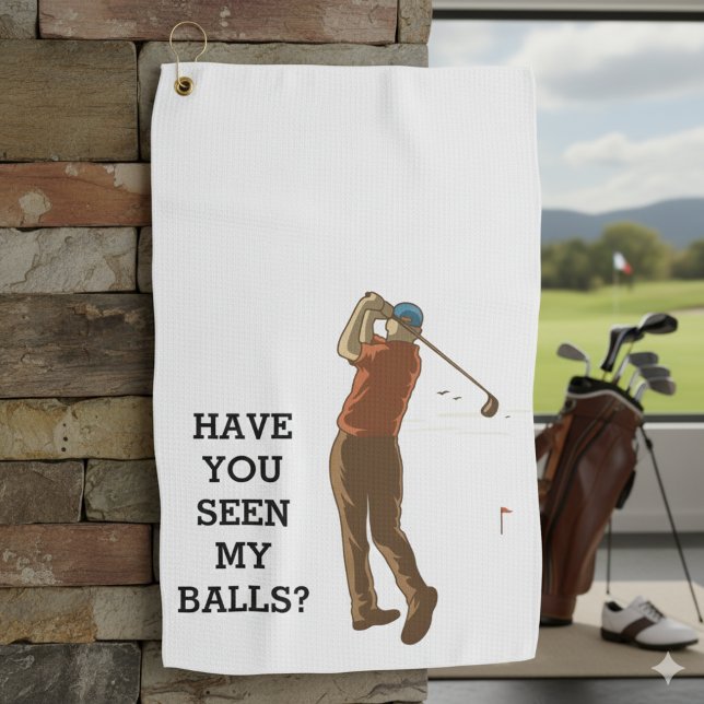 Stilschwingen: Handtücher für den eigenen Golf (Von Creator hochgeladen)