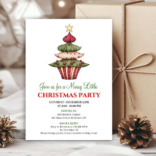 Stilsvolle Designer-Weihnachtsbaum-Dinnerfeier Einladung