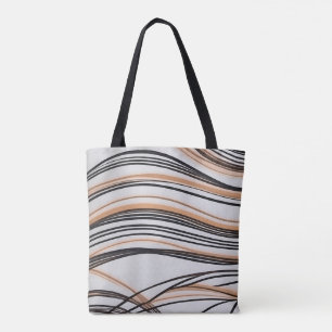 Stilvoll abstrakte Fließline Art Chic Herbst